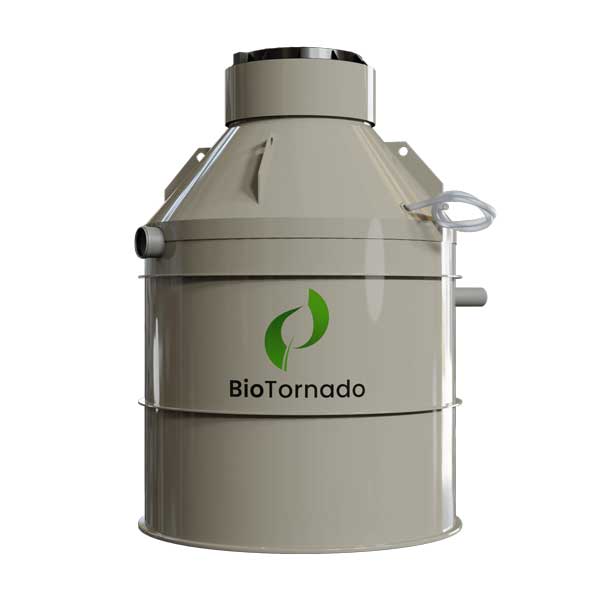 BioTornado B4A-B10A wastewater treatment plant