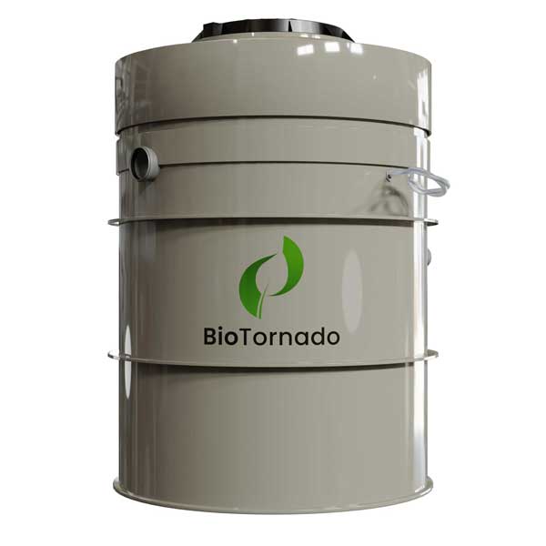 BioTornado B4S wastewater treatment plant