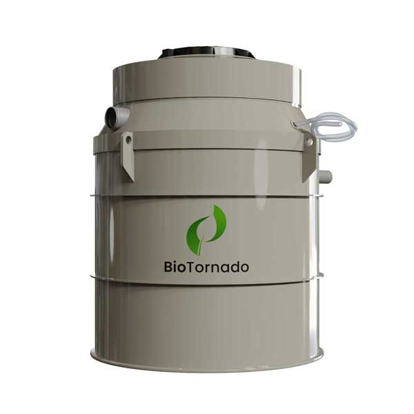 BioTornado B6S wastewater treatment plant